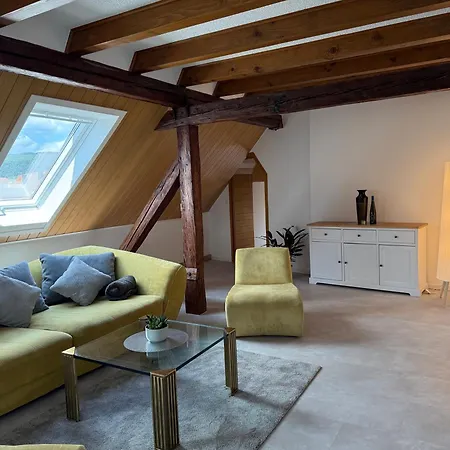 Appartement Rebenblick Dachsuite Mit Kulinarischen Extras Auf Wunsch Ruppertsberg