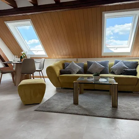 Rebenblick Dachsuite In Historischem Gebaeude Aus 1840 Apartamento