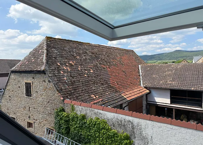 Rebenblick Dachsuite In Historischem Gebaeude Aus 1840 Apartament Ruppertsberg