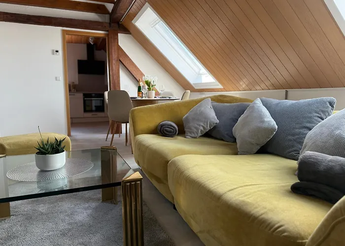 Rebenblick Dachsuite In Historischem Gebaeude Aus 1840 Ruppertsberg